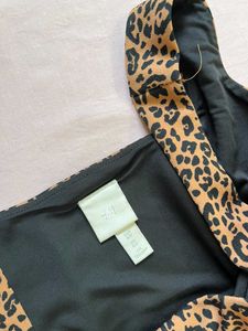 Leopard Print Mini Dress