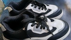 Stylish Black &amp; White Chunky Sneakers