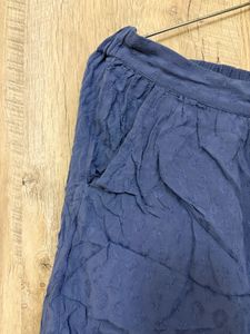 Stylish Blue Textured Shorts