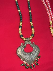 Boho Beaded Necklaces with Pendants