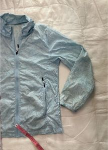 Light Blue Textured Jacket