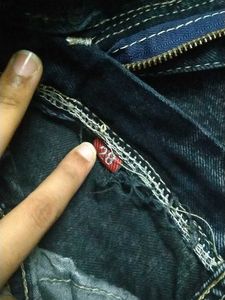 Classic Dark Wash Denim Jeans