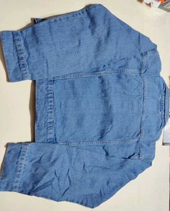 Women Denim Blue Jacket