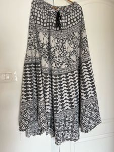 Bohemian Print Maxi Skirt