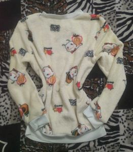Cozy Kawaii Fleece Sweatshirt