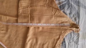 Brown And Beige Rayon 2 Piece Kurta Set