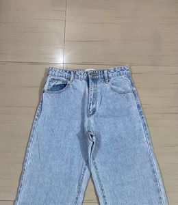 Light Wash Wide Leg Jeans