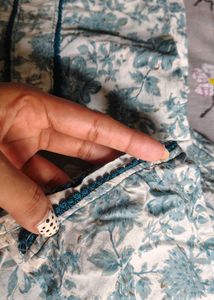 Floral Print Kurta Set
