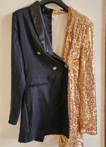 Dazzling Blazer Hot Dress