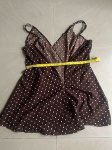 Polka Dot Mini Dress