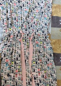Cute Cartoon Print Jumpsuit
