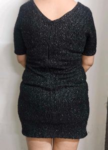 Sparkling Black Party Dress