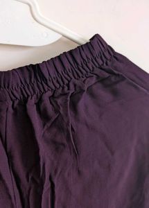 Embroidered Purple Kurta