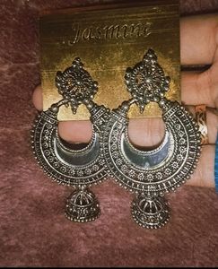 Oxidised Silver Earrings