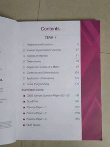 Class 12 Mathematics Term 1 MCQs Xam Idea