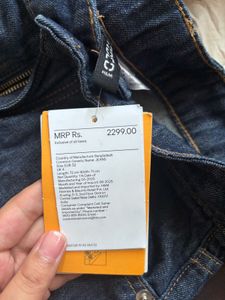 H&amp;M Dark Wash Wide Leg Jeans