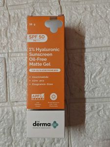 The Derma Co. SPF 50 Sunscreen Gel