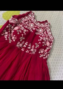 Beautiful Thread And Hand Work Dress