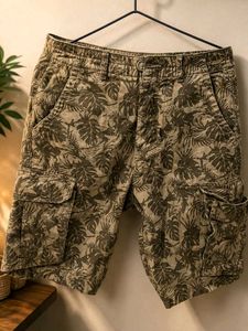 Men's Stylish Printed Cargo Shorts