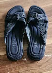 Comfortable Navy Blue Sandals