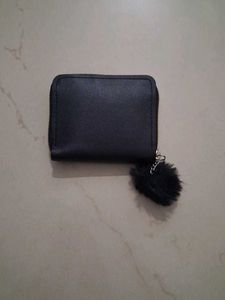 Stylish Black Studded Wallet