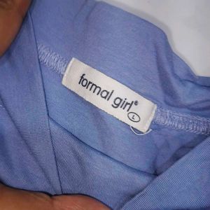 Light Blue "Just Enjoy My Life" Top
