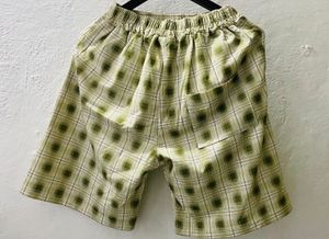 Cute Plaid Bear Shorts