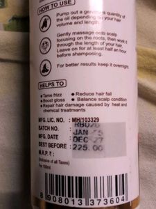 Pure Essence Onion Ginger Hair Oil