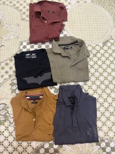 Bundle of 5 Men’s Branded T-shirts