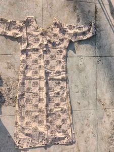 Cute Elephant Print Kurta