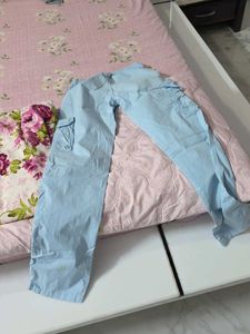 Light Blue Cargo Pants