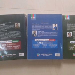 JEE Mathematics, Chemistry, Physics Books