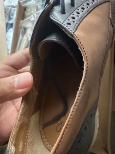 Unavera Rosch Wingtip Brogue Shoes Blue