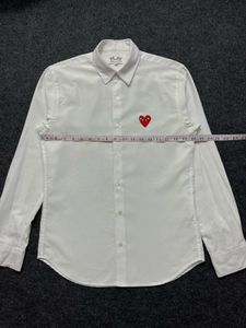 Comme des Garcons Play White Heart Shirt