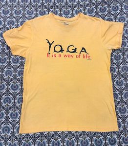 Yellow Cotton T-Shirt