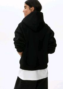 H&amp;M Black Zip-Up Hoodie