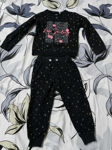 Roly Poly Cute Print Tshirt Joggers Set