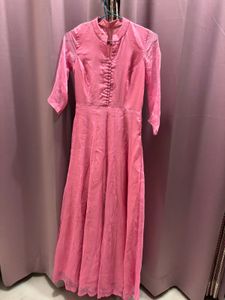 Pink Ethnic Gown | Size XS
