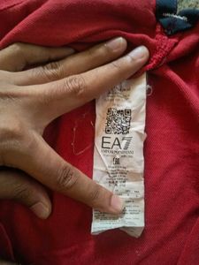 Emporio Armani ea7 red polo - 100% authentic