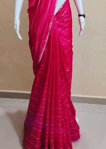 Bollywood Beautiful Saree With Readymade Blouse