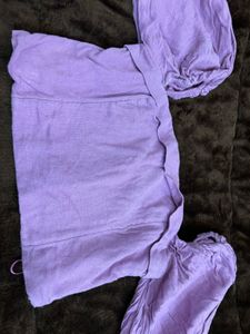 cute purple top