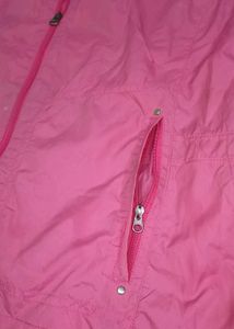Pink Sleeveless Jacket