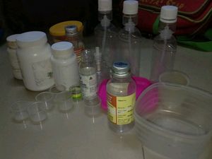 Plastic Empty Bottles DIY