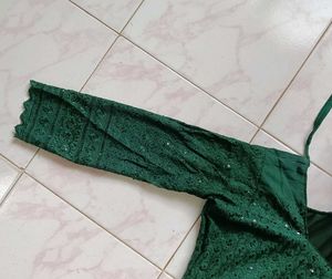 CHIKANKARI worked Kurti Set Women