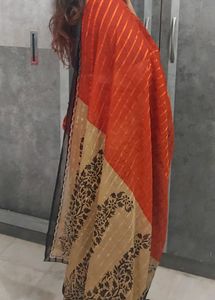 Dual Color Saree