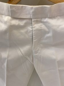 White Straight Leg Pants