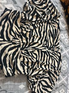 Stylish Zebra Print top