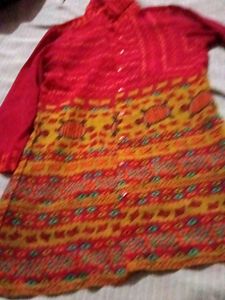 Vibrant Print Kurta size m