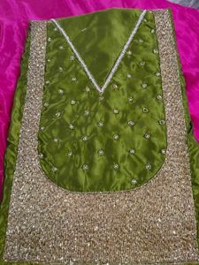 Green Kurta Set with Dupatta