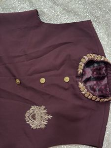 Elegant Mens Nehru Jacket (work) self designed